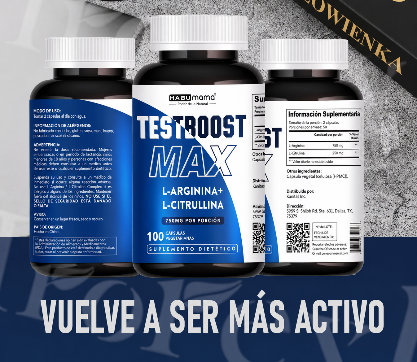 TESTBOOST | potenciador masculino
